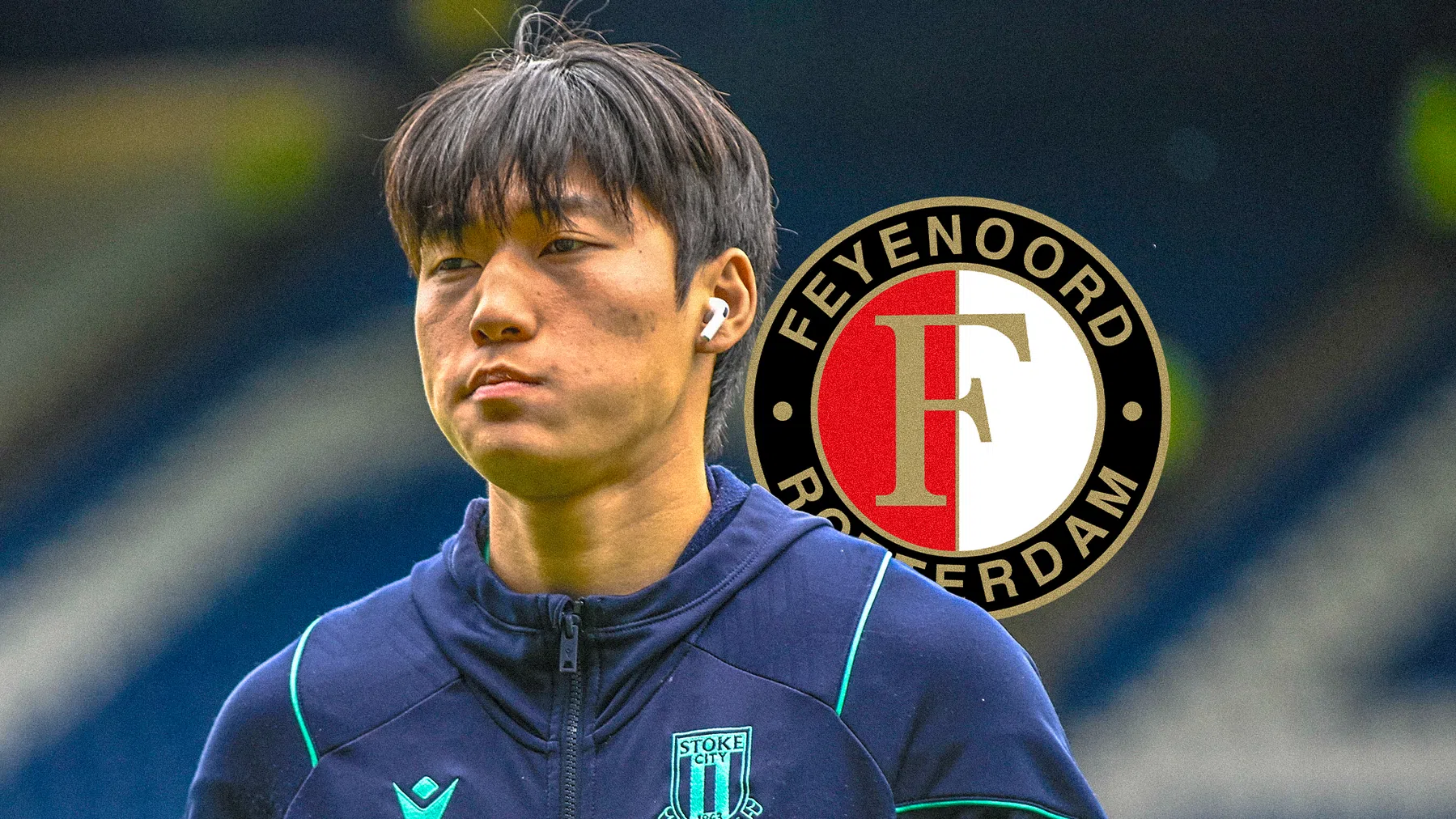 'Feyenoord is eruit: Jun-ho Bae van Stoke City moet naar de Kuip komen'