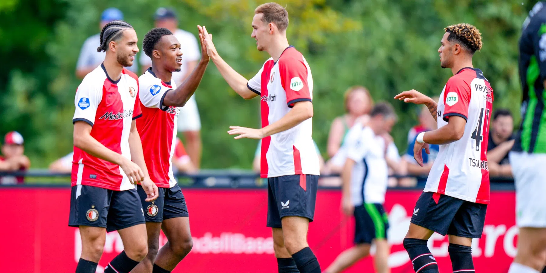 Priske over Milambo en Feyenoord