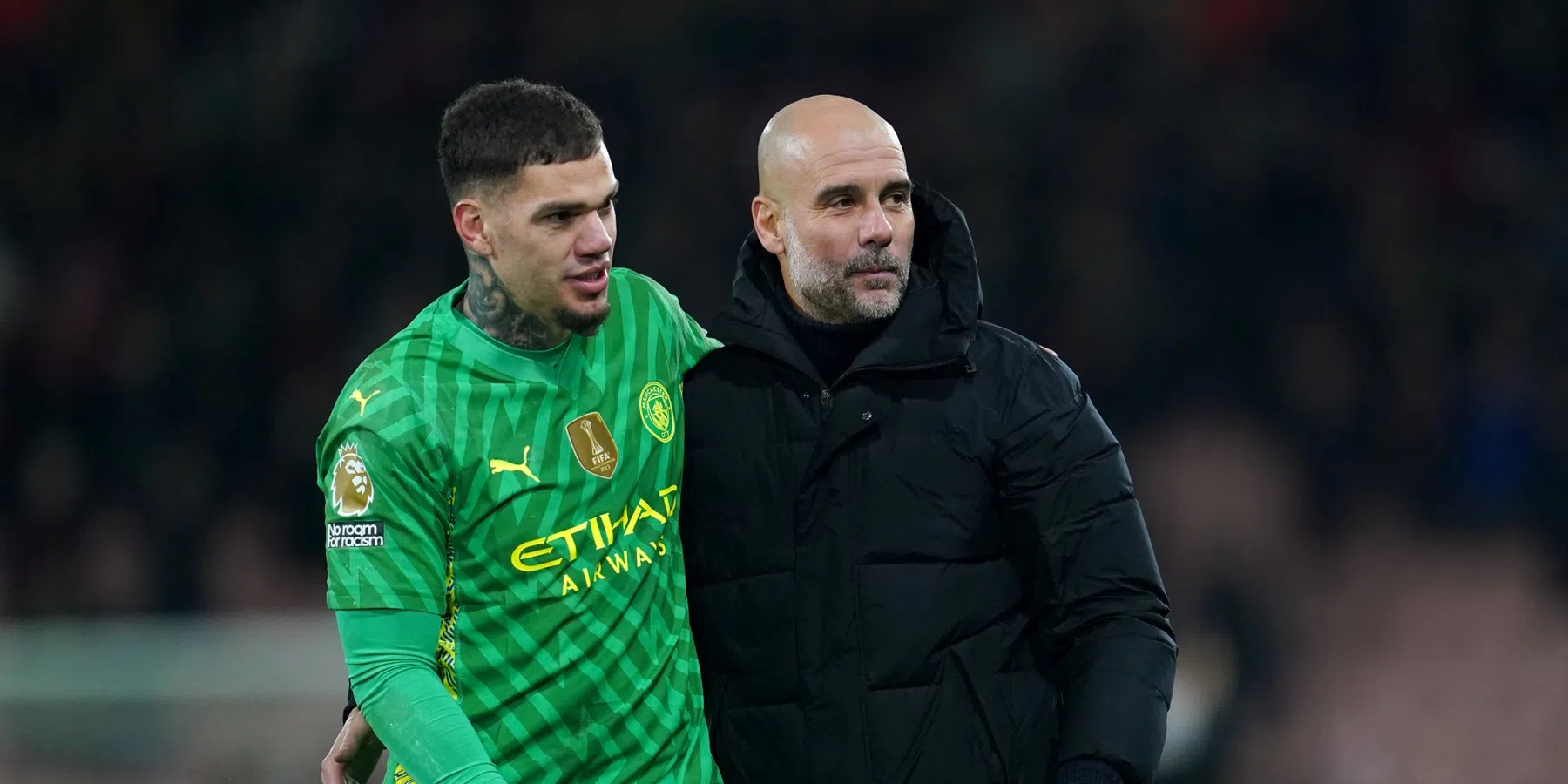 Guardiola bevestigt aanblijven Ederson