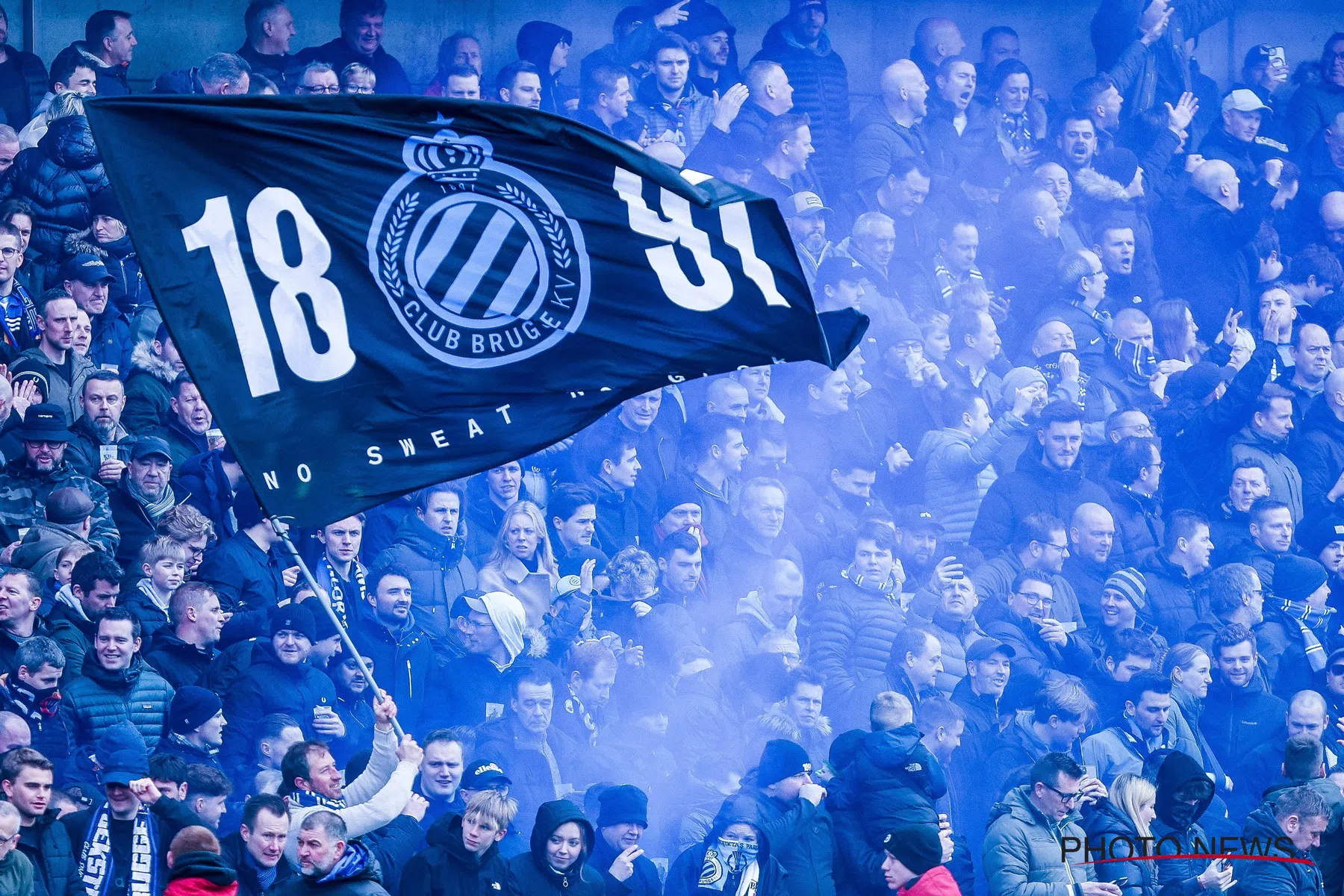 Club Brugge-fans boos na plaagstootje Mechelen