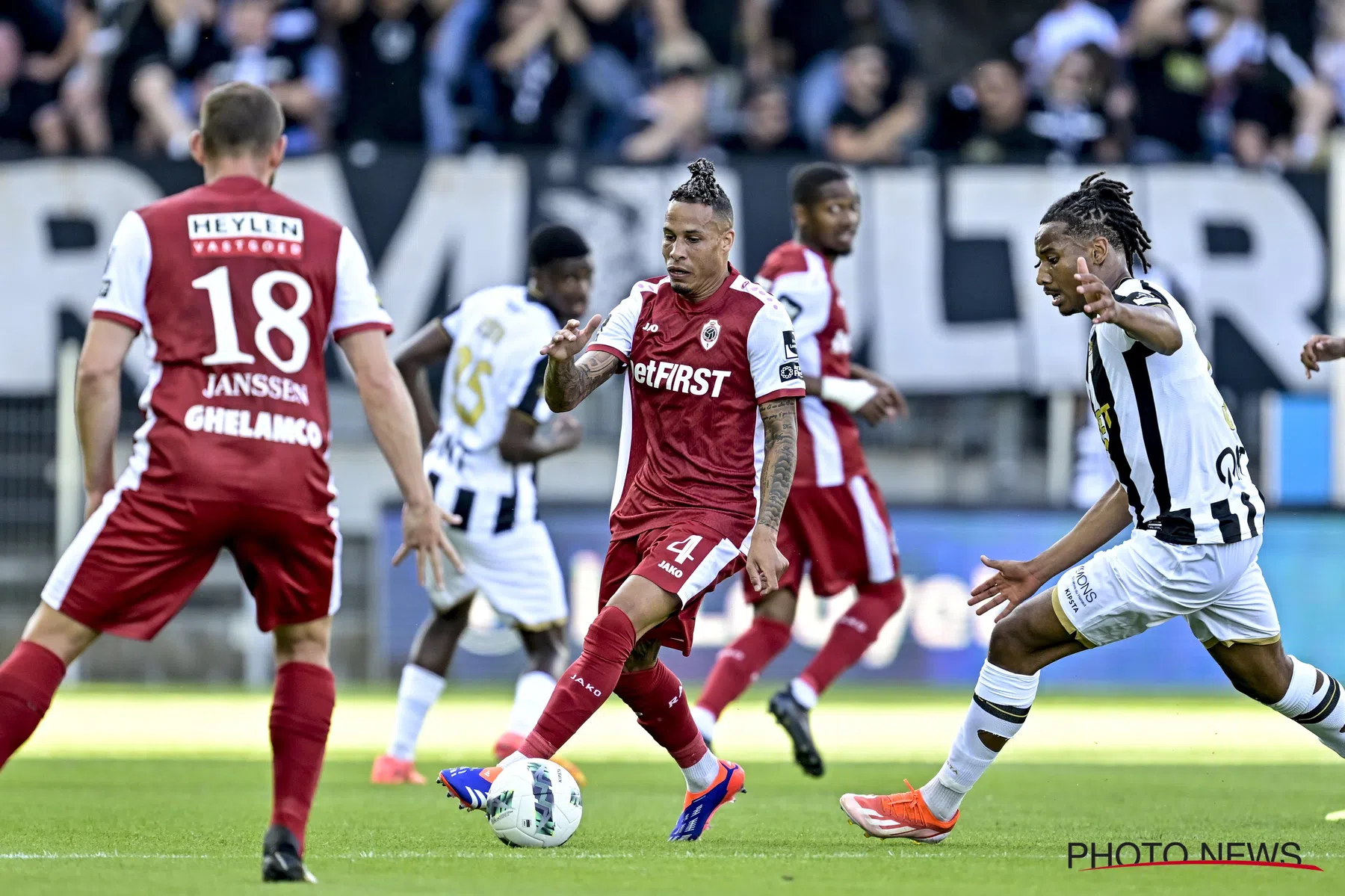 Antwerp boekt een nipte zege op bezoek bij Charleroi 