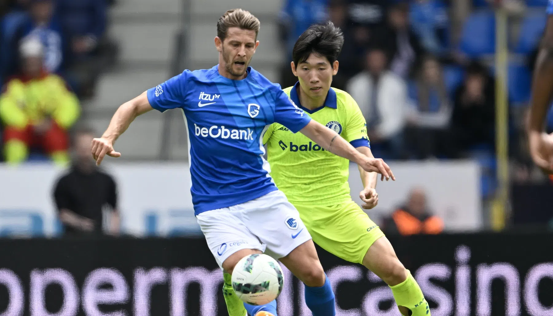 Genk-coach Thorsten Fink: ''Hrošovský was deze week de beste speler op training''