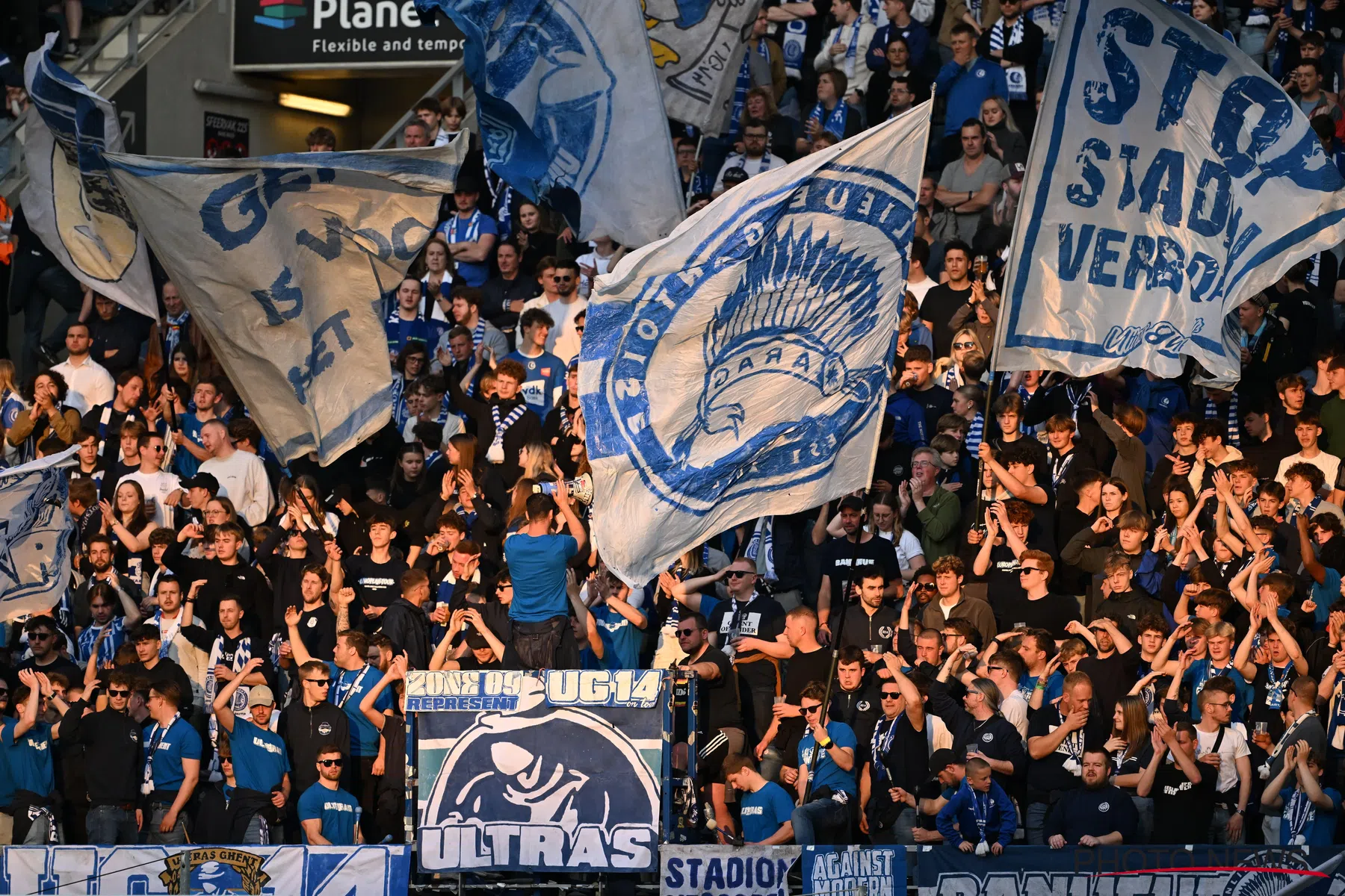 KAA Gent tegenover Partizan of Lugano in play-offs