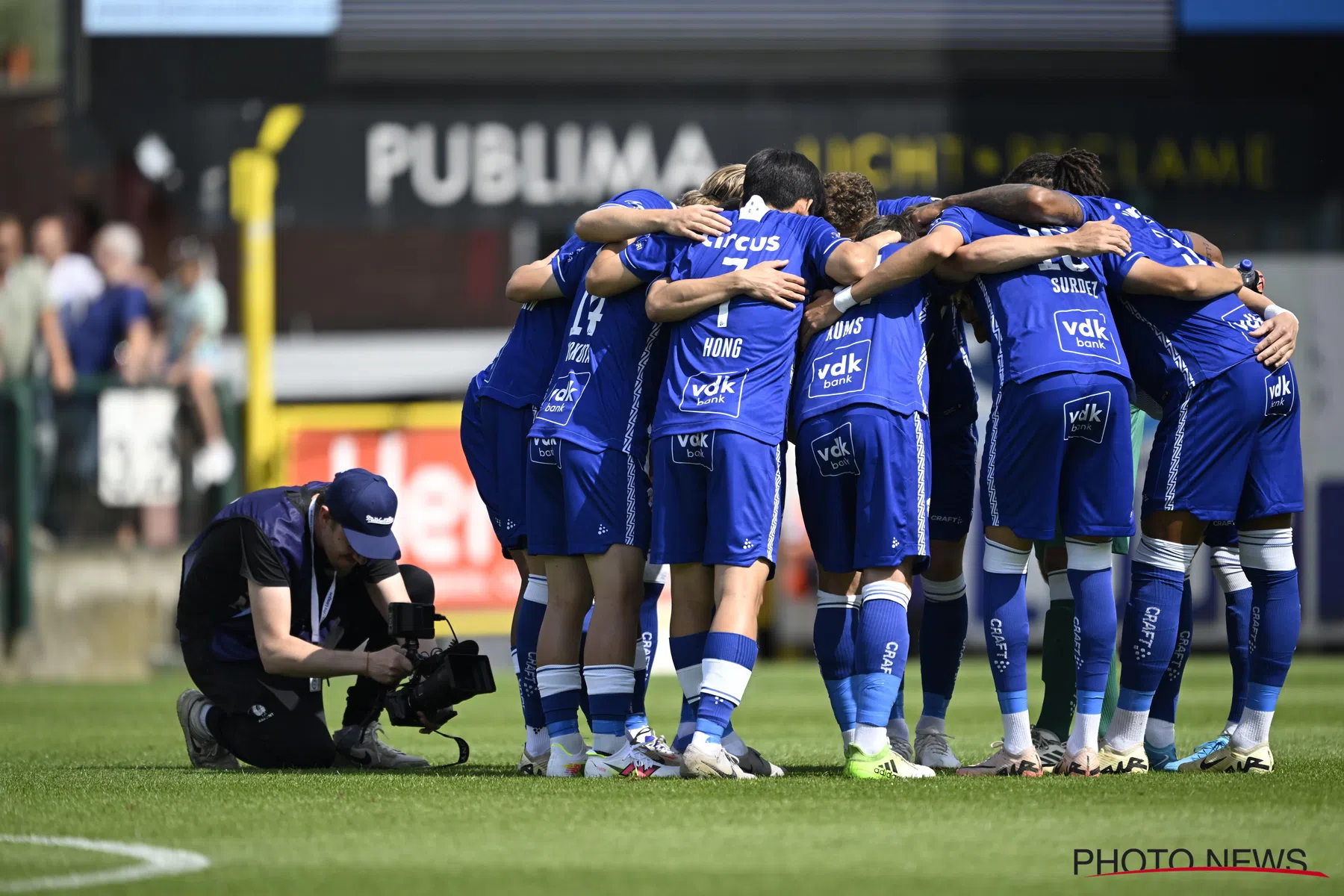 Groot aantal mogelijke tegenstanders KAA Gent