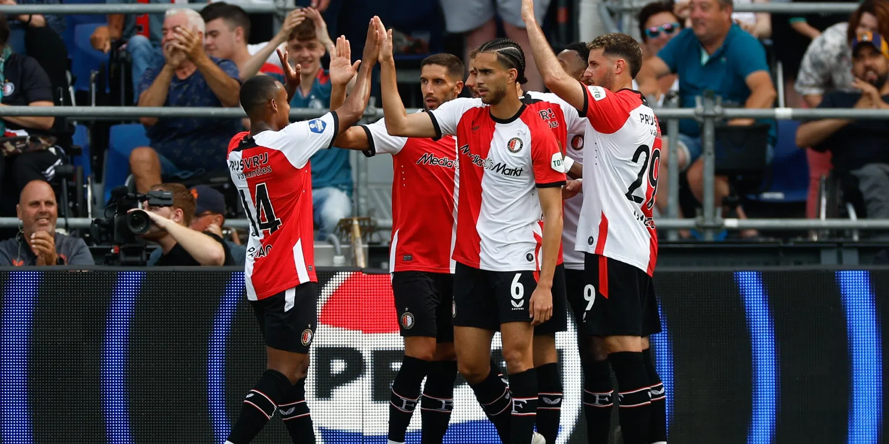 Feyenoord speelt gelijk tegen Willem II