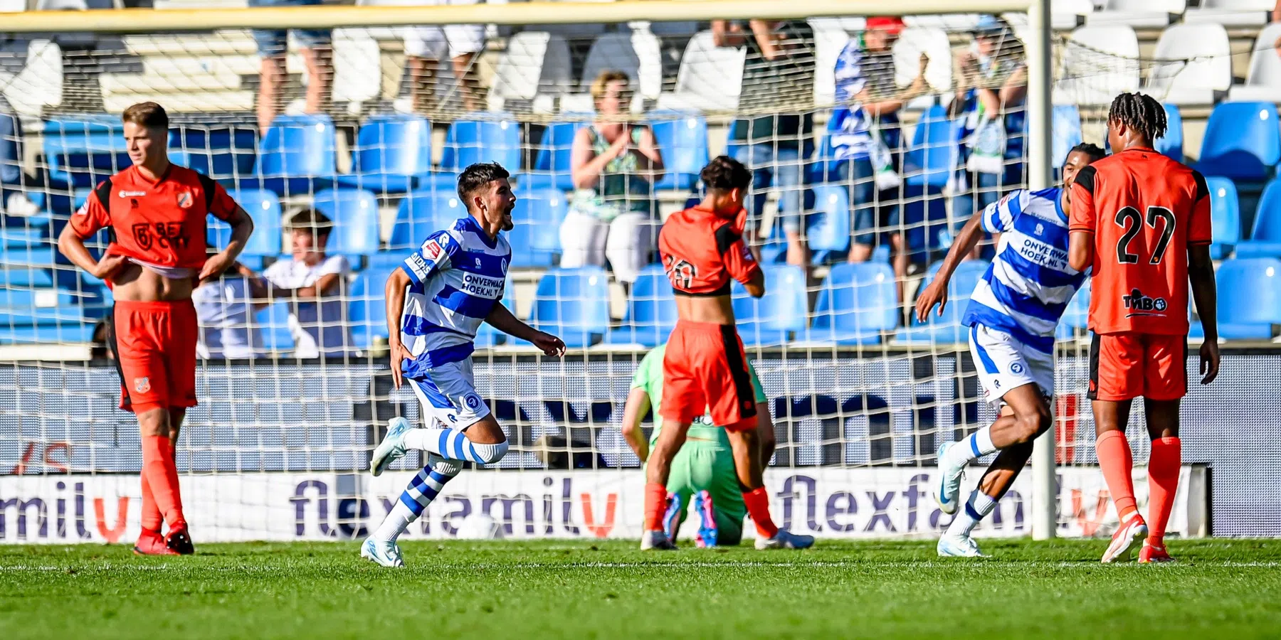 De Graafschap wint na zinderende slotfase van Volendam