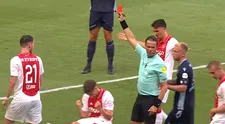 Minutenlange VAR-check: Nijhuis trekt rode kaart bij Ajax - Heerenveen terug