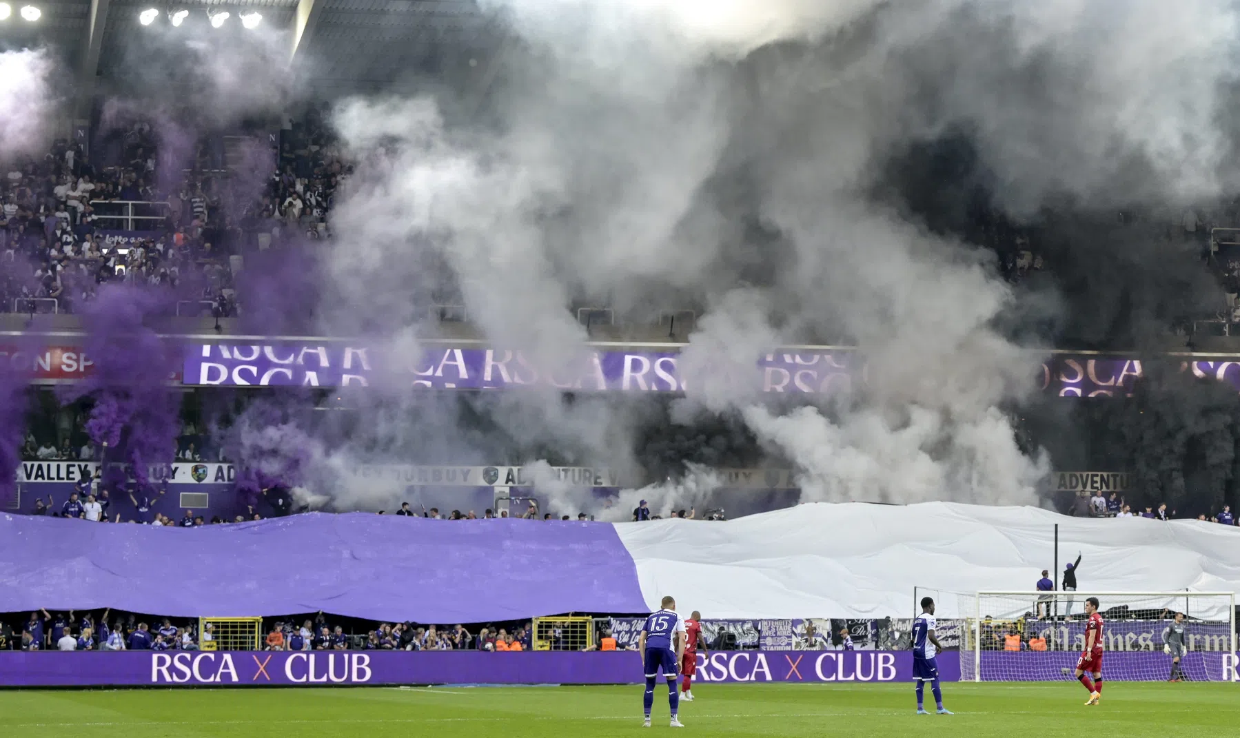 RSC Anderlecht tegen Dinamo Minsk in Europa League