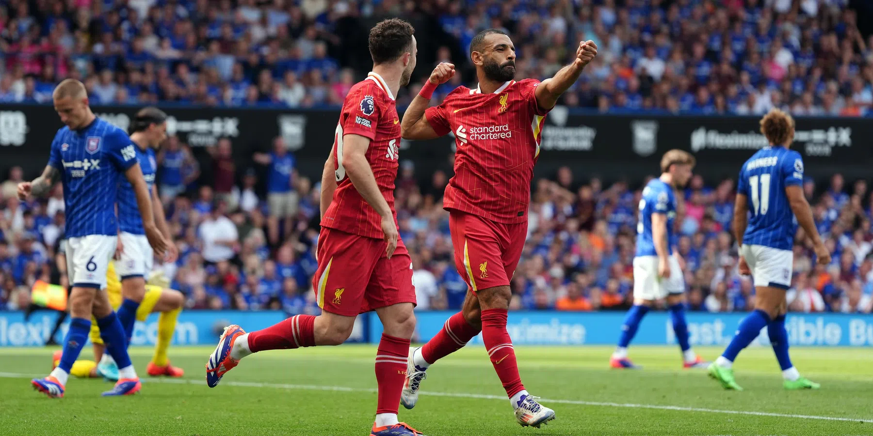 Liverpool bezorgt Slot geslaagd Premier League-debuut