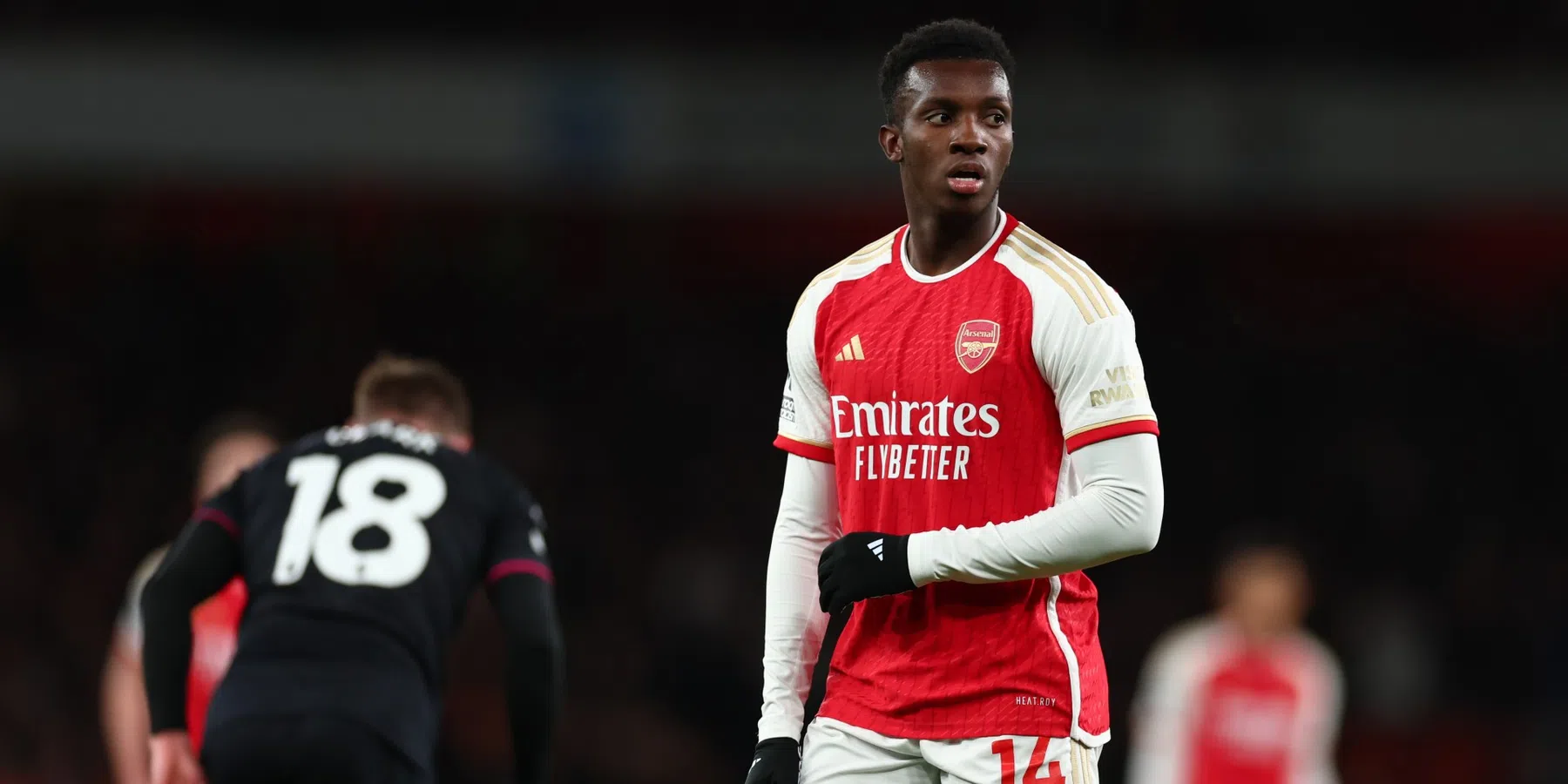 Eddie Nketiah op punt van tekenen bij Nottingham Forest 