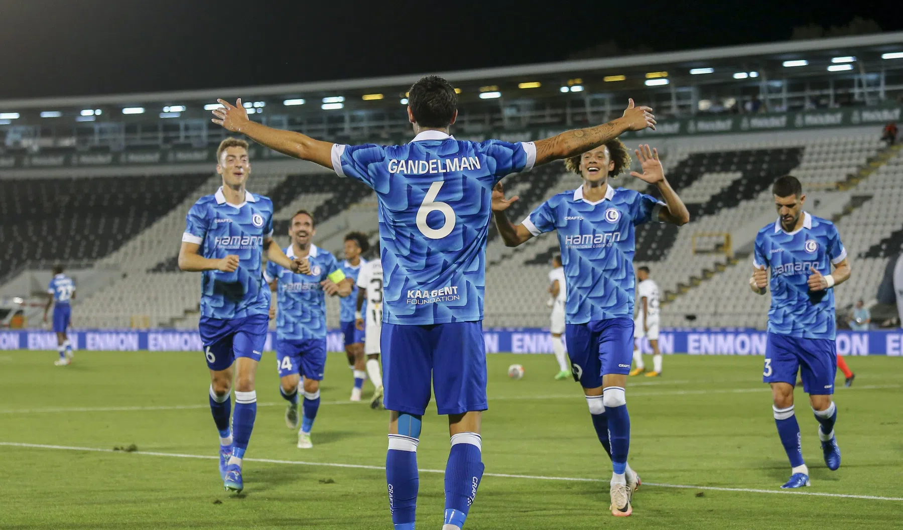 KAA Gent wint op bezoek bij Partizan Belgrado 