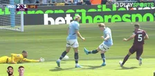 Thumbnail for article: GOAL: De Bruyne pakt cadeautje van schutterende Ipswich-defensie dankbaar uit