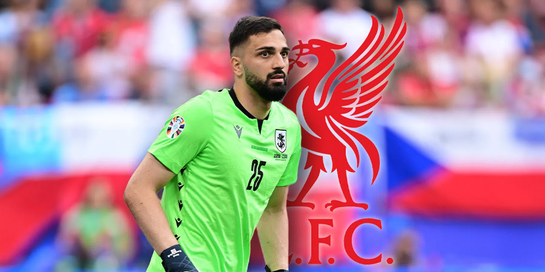 Giorgi Mamardashvili tekent bij Liverpool