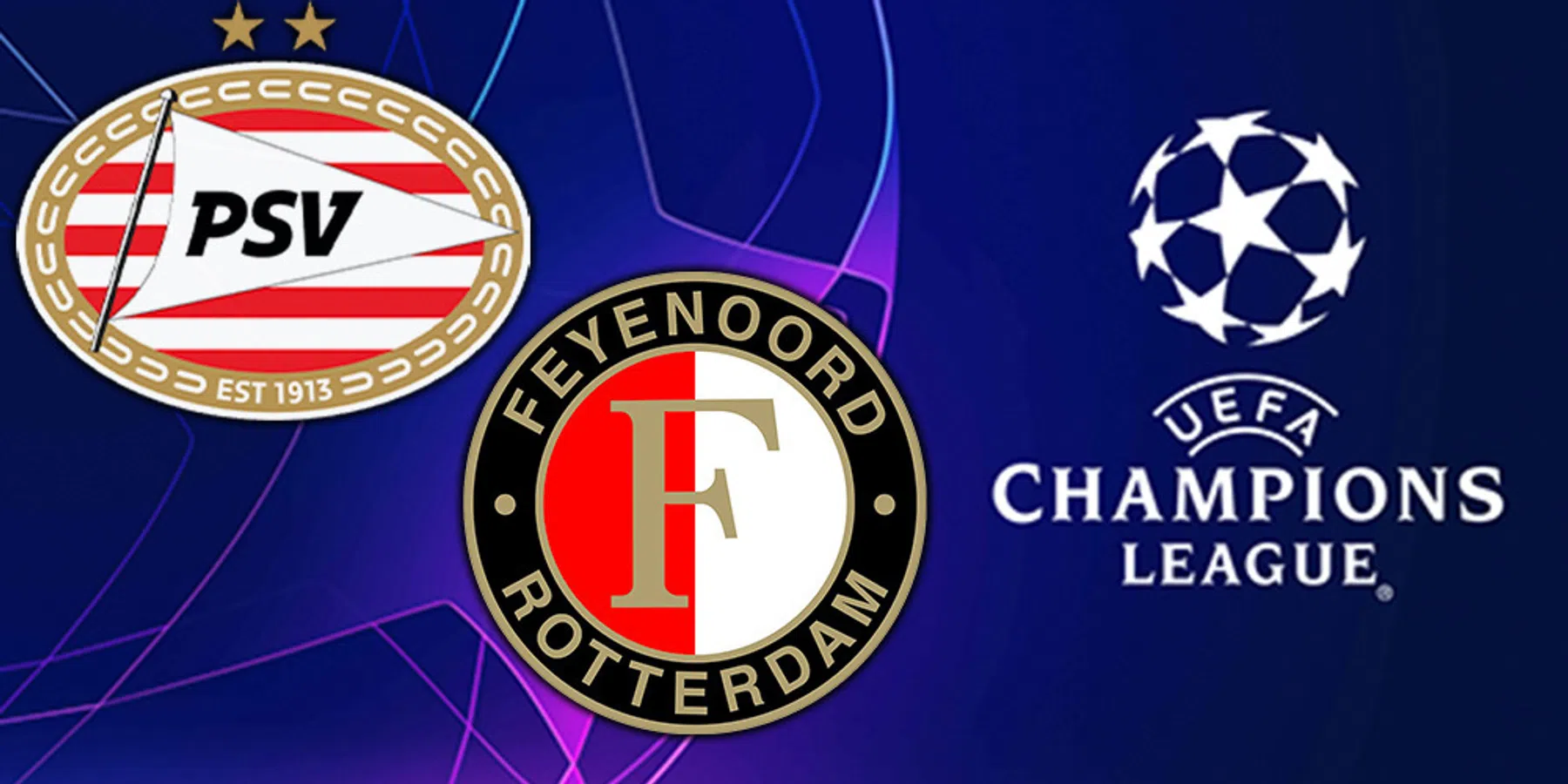 Speeldata Feyenoord en PSv in Champions League