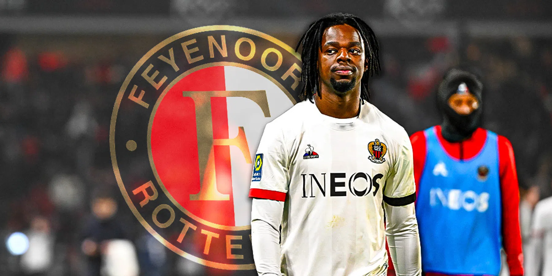 'Feyenoord aast op Lotomba van Nice'