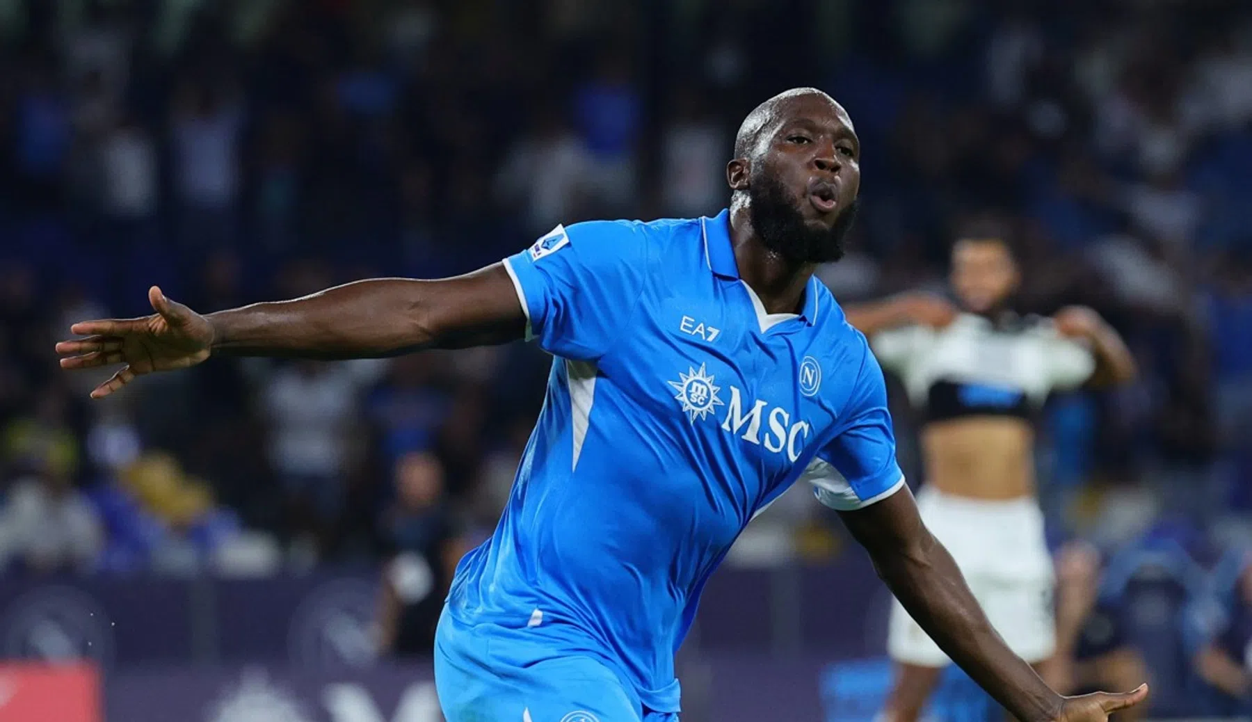 Rode Duivel Romelu Lukaku taart SSC Napoli 