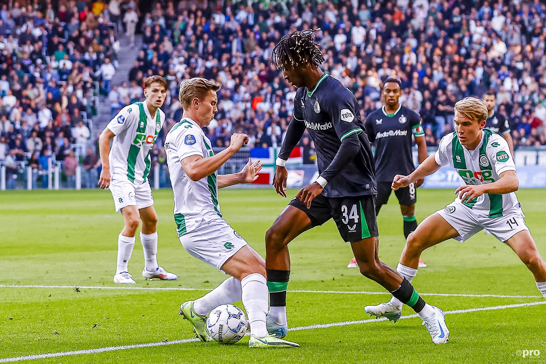 FC Groningen houdt ongeslagen status in stand door ongekende comeback