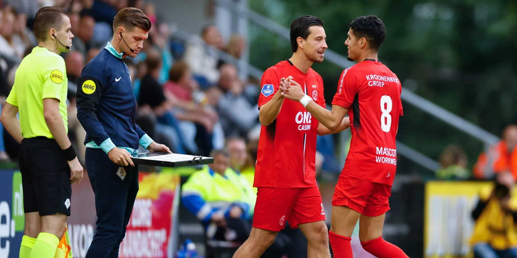 Heracles Almelo en Almere City spelen gelijk in stroef duel