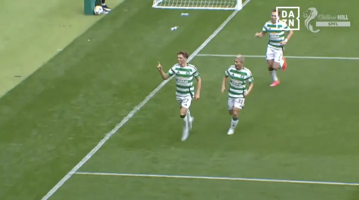 GOAL Rode Duivel Engels mag bij Celtic al gelijk de strafschoppen nemen