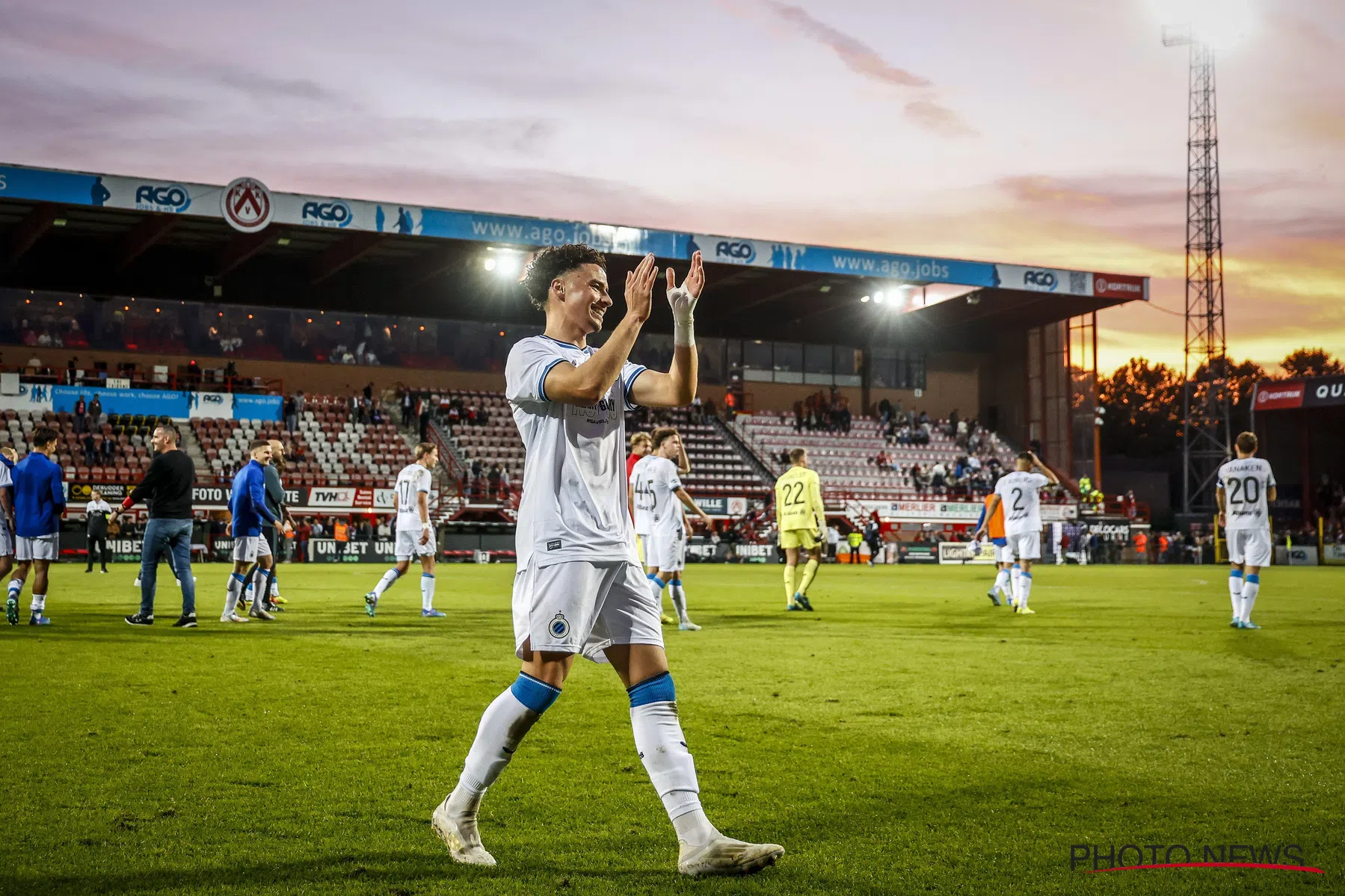 Chemsdine Talbi is weer op de velden bij Club Brugge en scoorde