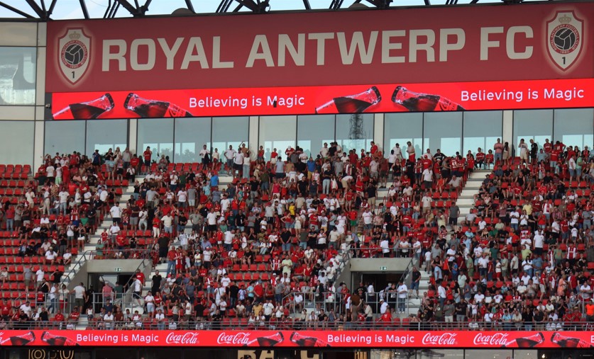 Alexandre Stanic mocht invallen bij Royal Antwerp 2-0 Union SG