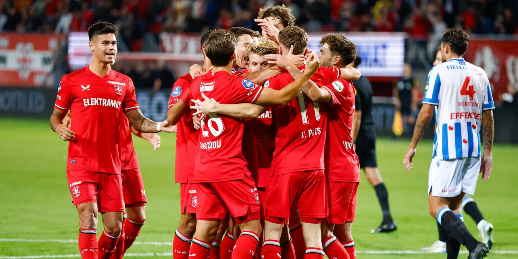 FC Twente verslaat sc Heerenveen