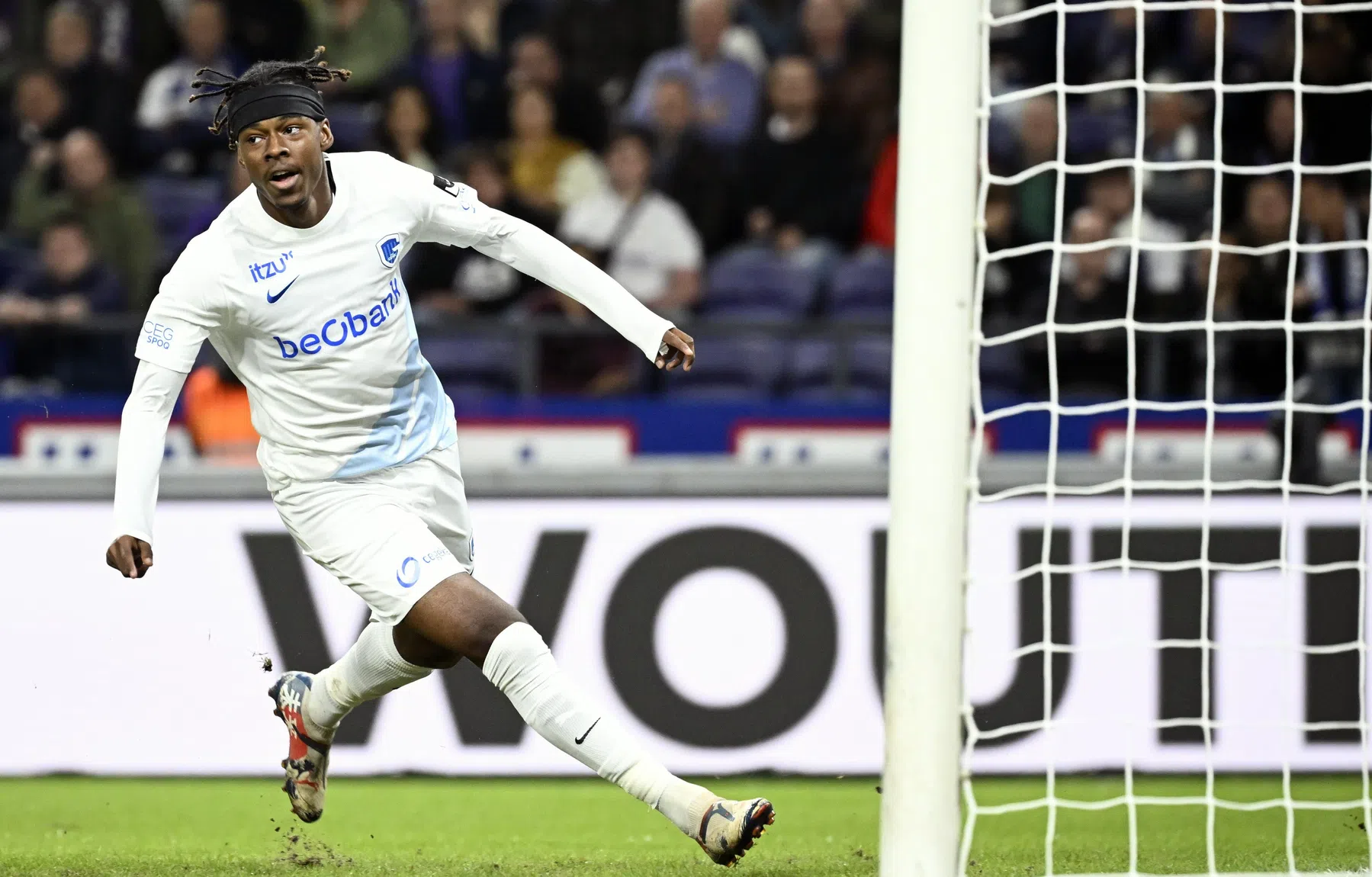 Noah Adedeji-Sternberg over zijn goal voor KRC Genk tegen RSC Anderlecht