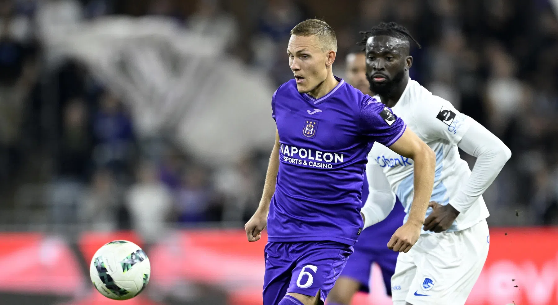 Ludwig Augustinsson onzeker voor RSC Anderlecht tegen Sporting Charleroi