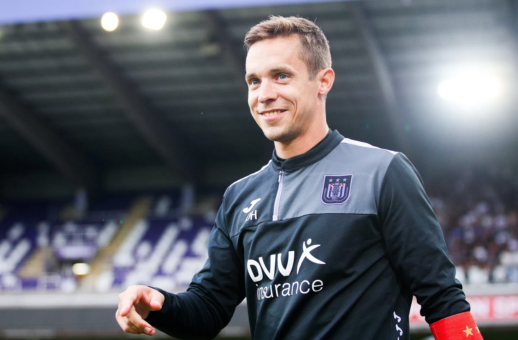 David Hubert reageert op zijn interim-aanstelling bij RSC Anderlecht