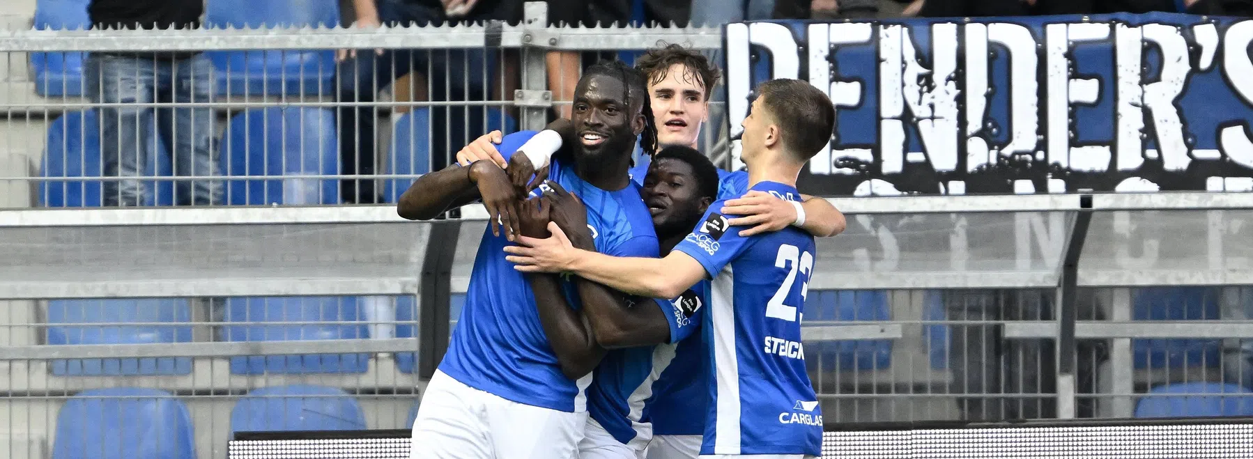 KRC Genk wint in eigen huis van promovendus Dender 