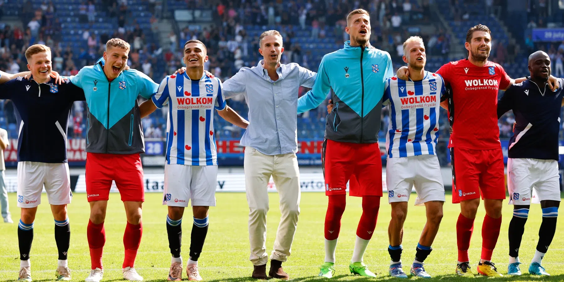 Snetiment gekanteld bij SC Heerenveen, Van Persie populair