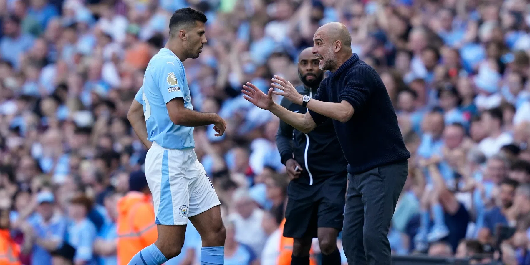 Guardiola laat zich uit over Rodri-blessure