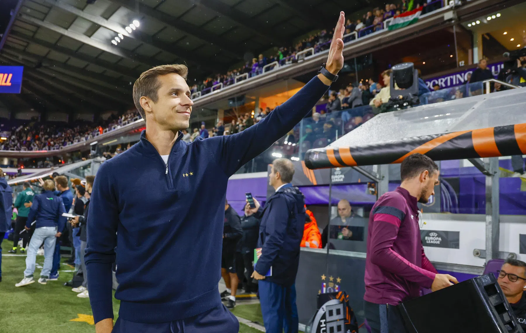 David Hubert weet niet hoe lang hij coach van RSC Anderlecht blijft