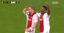 Thumbnail for article: GOAL: Godts laat zich zien bij Ajax en verdubbelt voorsprong tegen Besiktas