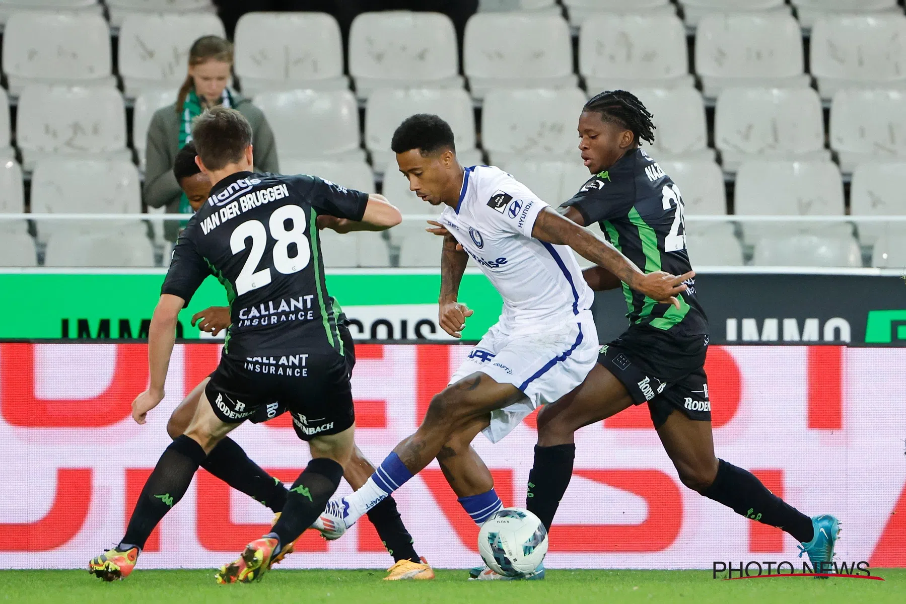 Noah Fadiga na nederlaag KAA Gent tegen Cercle Brugge