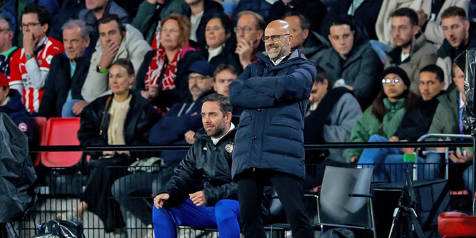 PSV trainer Peter Bosz heeft dubbel gevoel na gelijkspel in Champions League