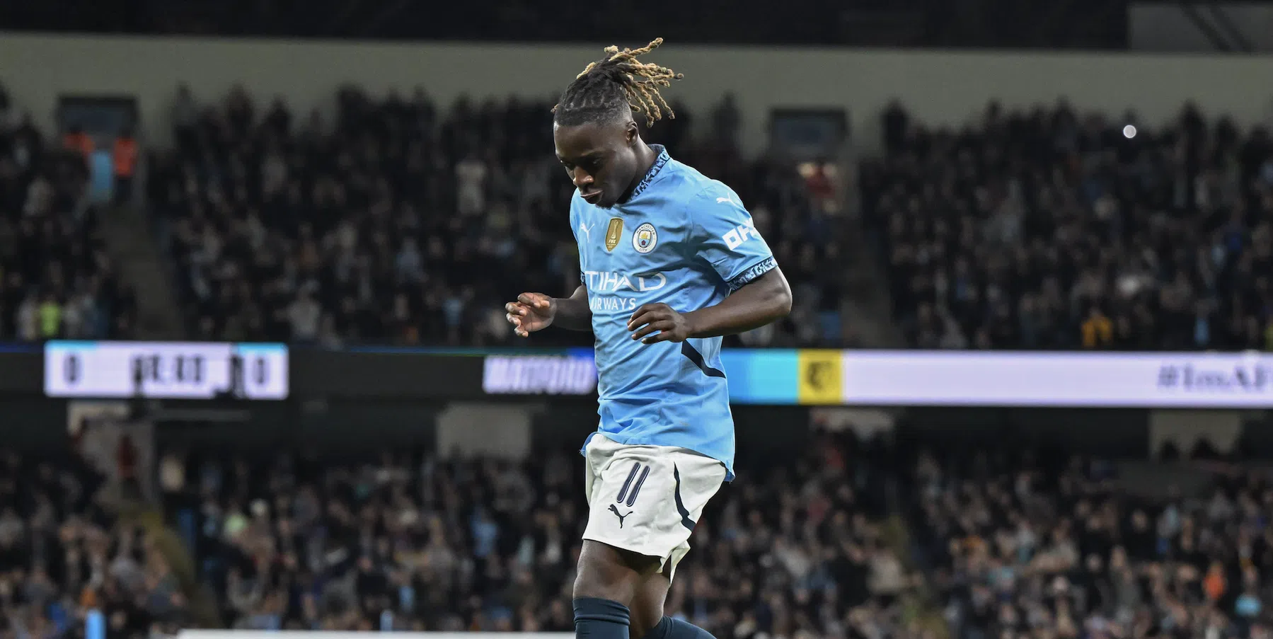 Jeremy Doku van Manchester City breekt record in Champions League