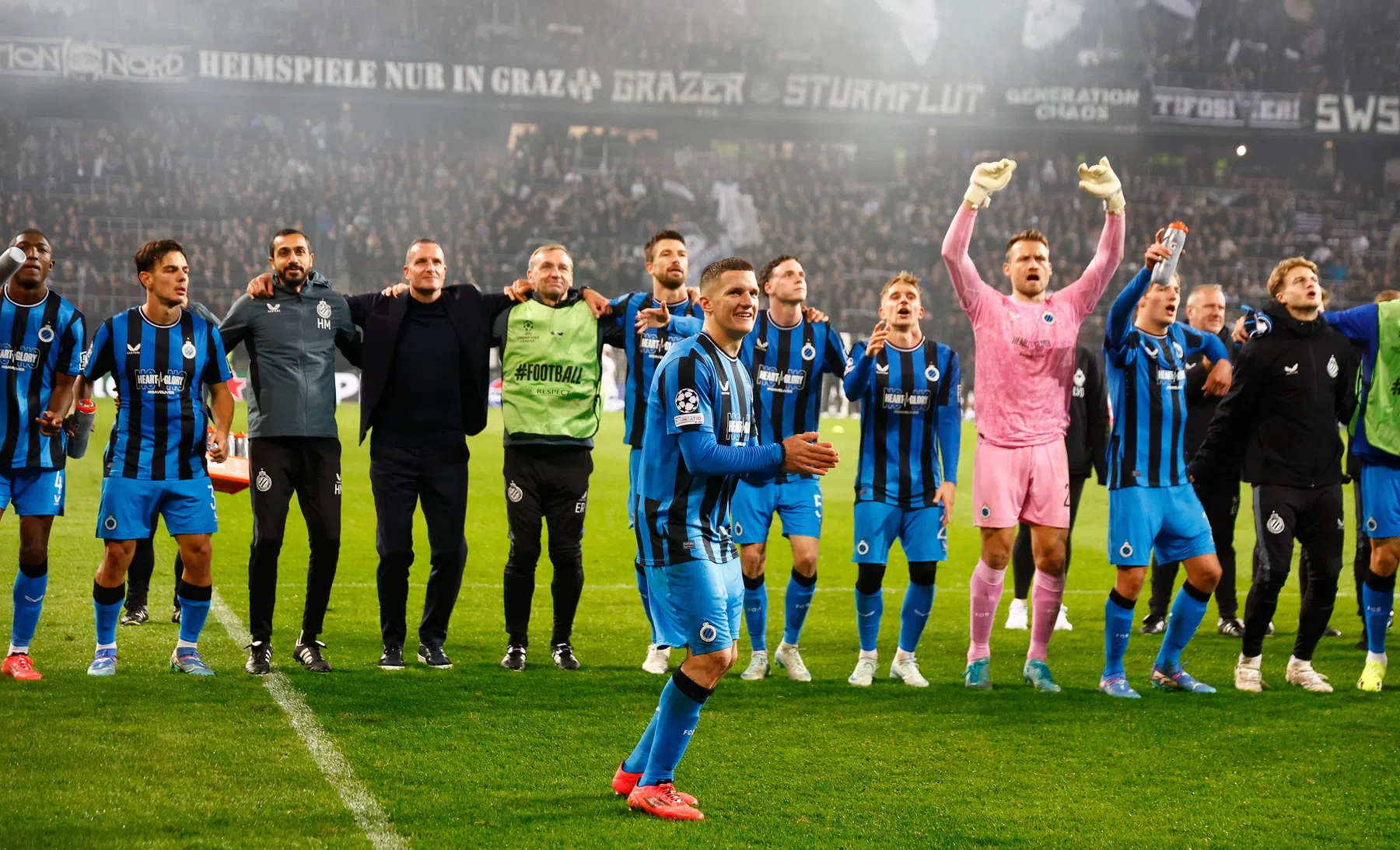 Commentator Tom Boudeweel zag Christos Tzolis en Raphael Onyedika uitblinken