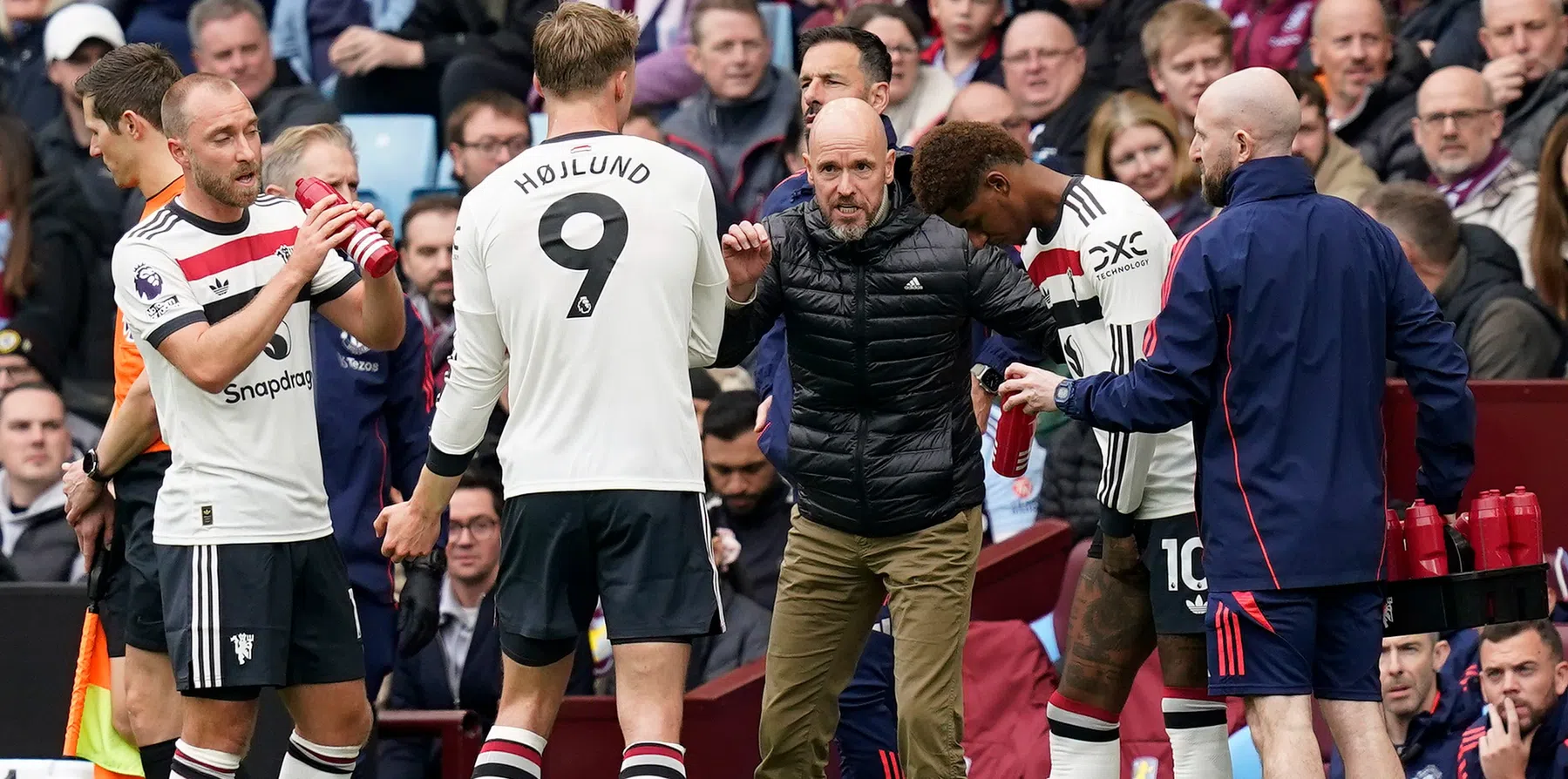 Ten Hag wint met United ook niet van Aston Villa