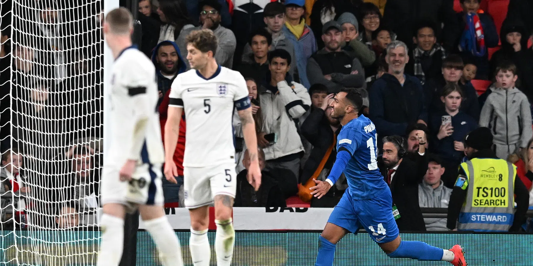 België gelijk bij Italië, Pavlidis held tegen Engeland