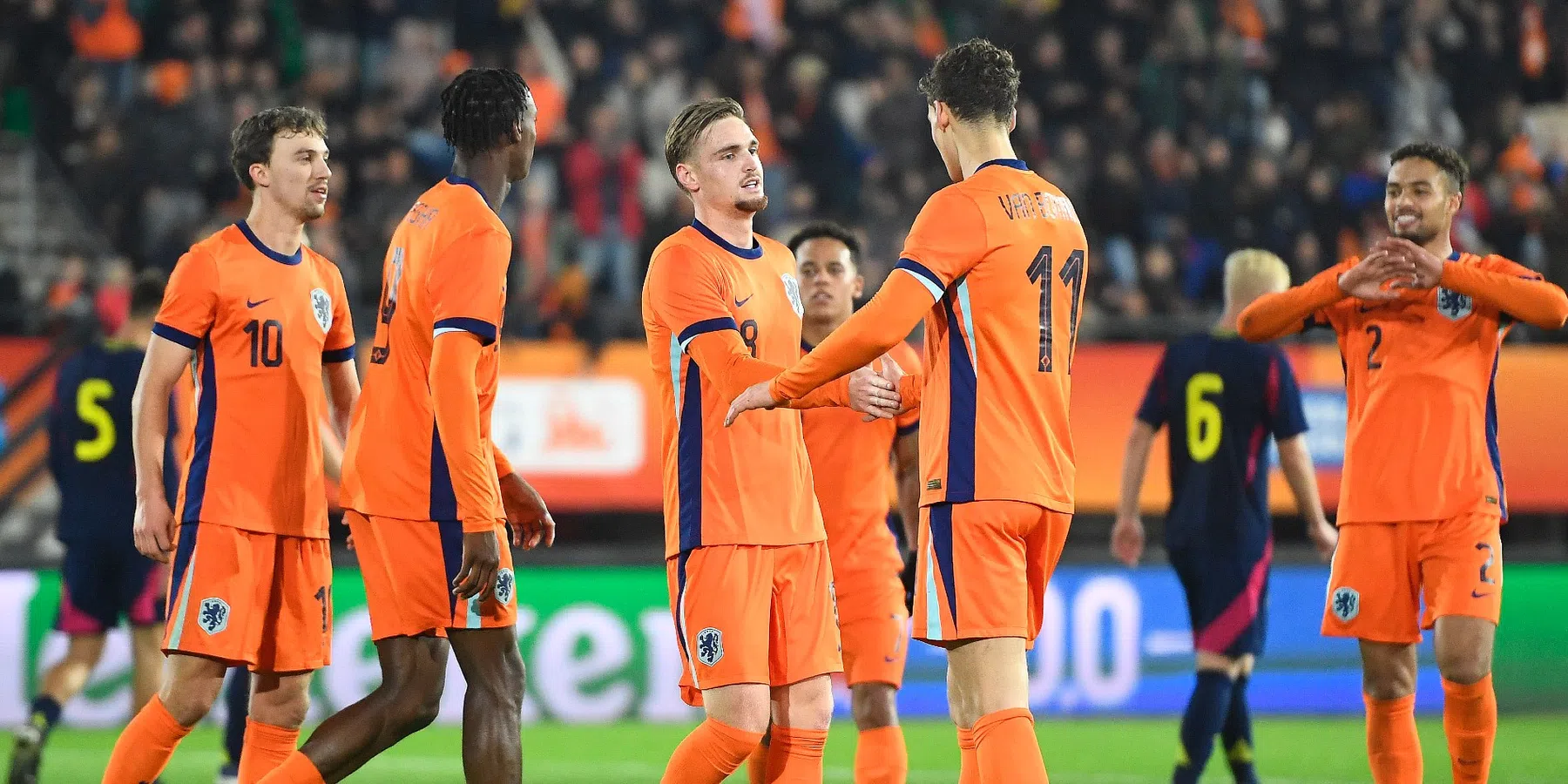 Jong Oranje wint van Zweden en schrijft historie