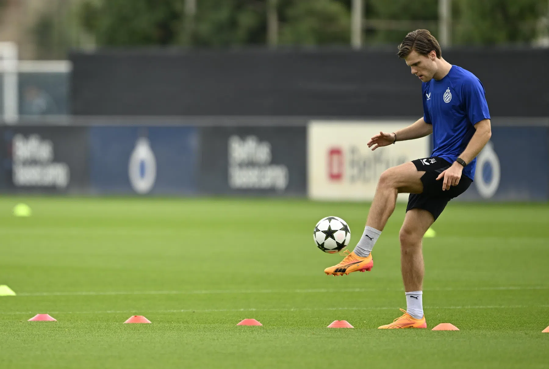 Bjorn Meijer op de weg terug bij Club Brugge