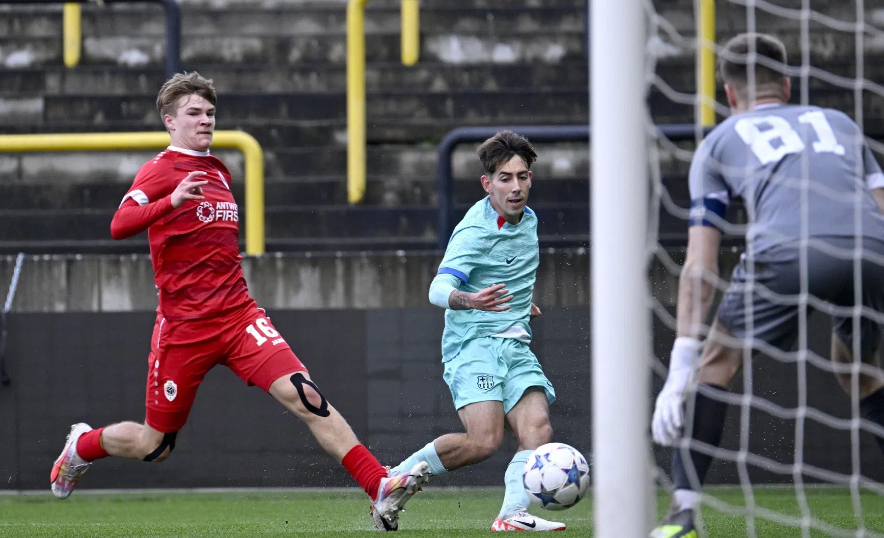 Talent Semm Renders goed bezig bij Royal Antwerp