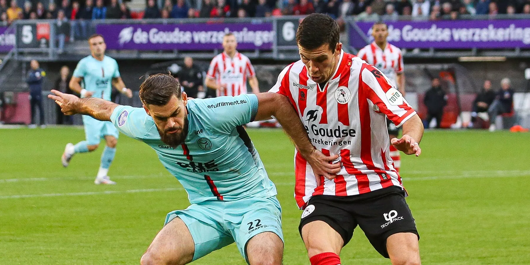 Sparta Rotterdam speelt gelijk tegen Almere City