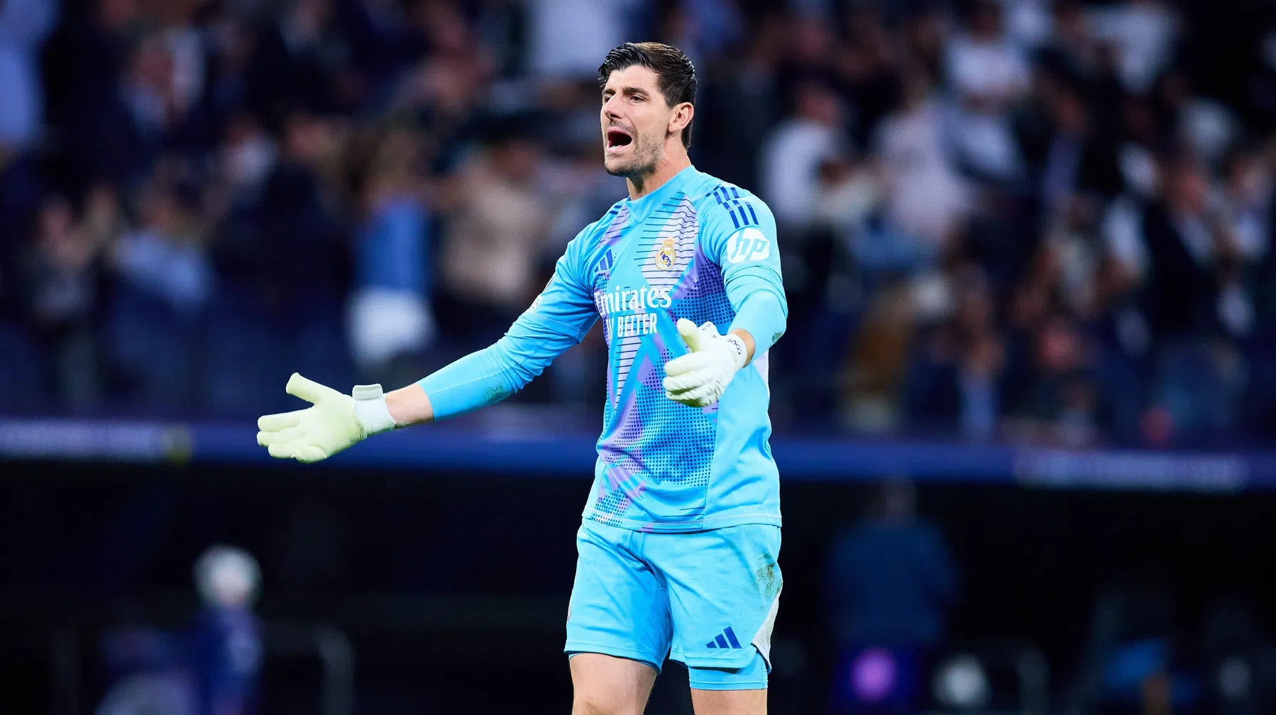 Thibaut Courtois boos op ploegmaats bij Real Madrid tegen Dortmund