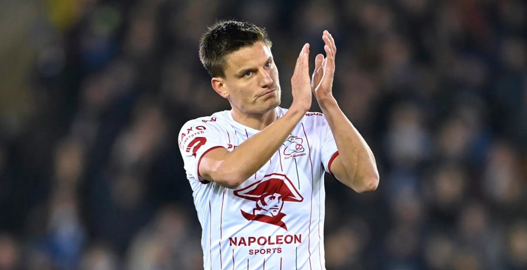 Jelle Vossen over Zulte Waregem in Challenger Pro League