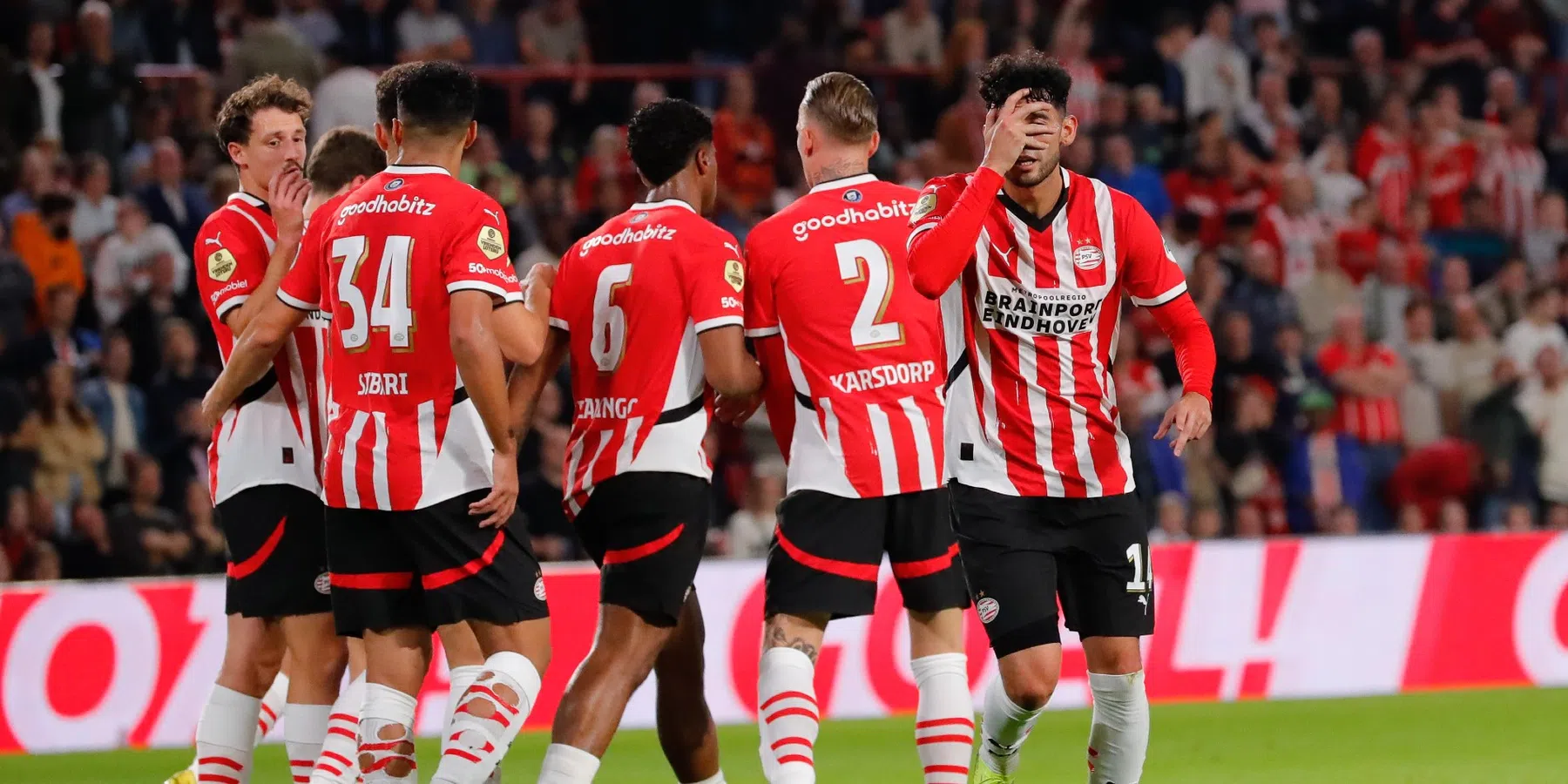 PSV wint van PEC Zwolle