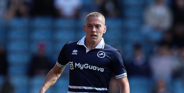 Casper De Norre ex KRC Genk scoort voor Millwall tegen Swansea