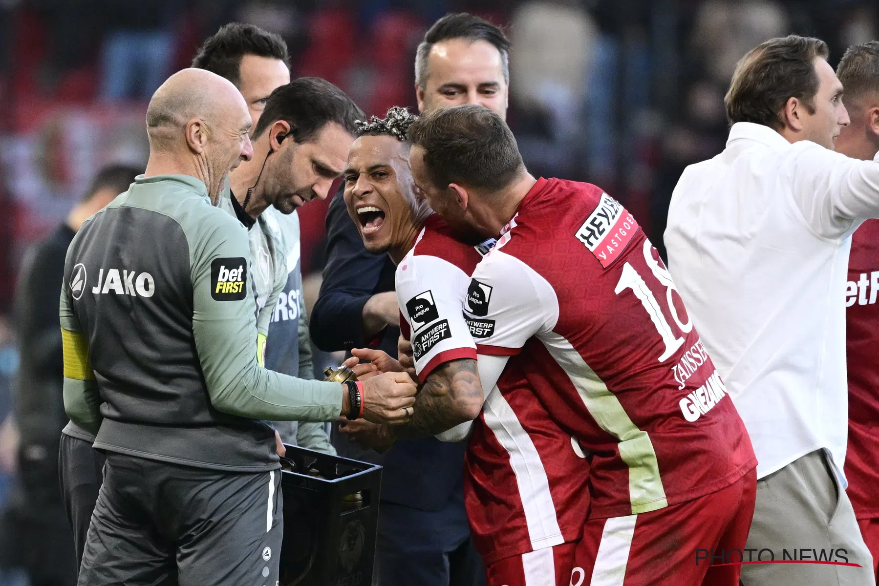 Marc Degryse is te spreken over Royal Antwerp FC in Jupiler Pro League 