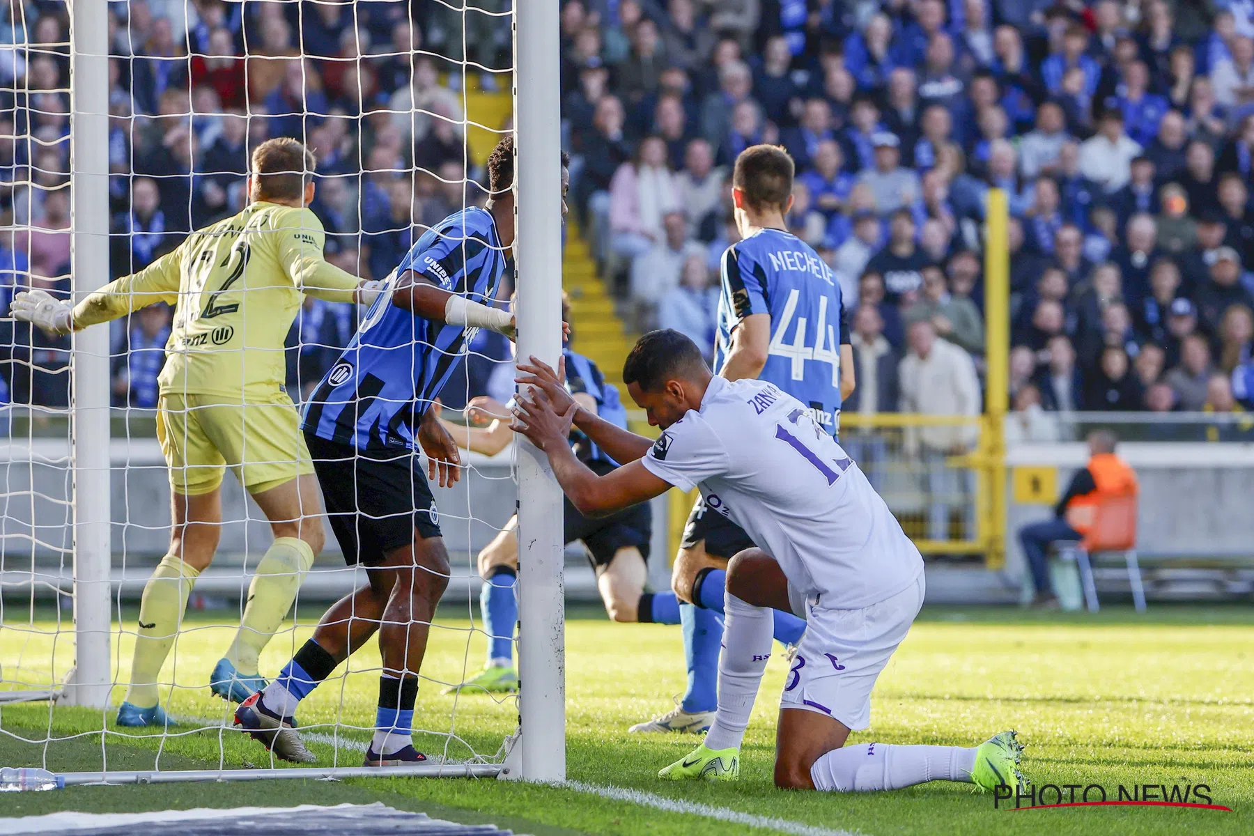 Vanhaezebrouck over Zanka en RSC Anderlecht na match tegen Club Brugge 